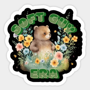 Soft Guy Era Teddy Bear Sticker